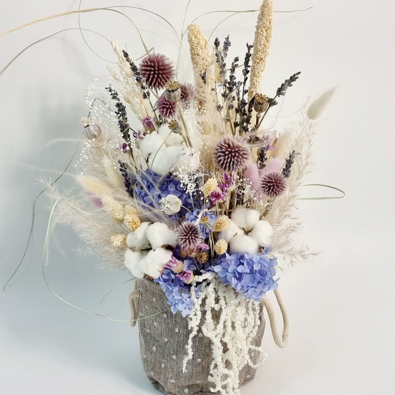 Bouquet of dried flowers, standart