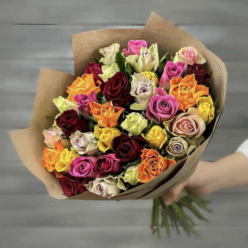 Bouquet of Kenyan roses, standart