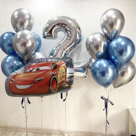 Balloons for a boy Cars Lightning Macqueen