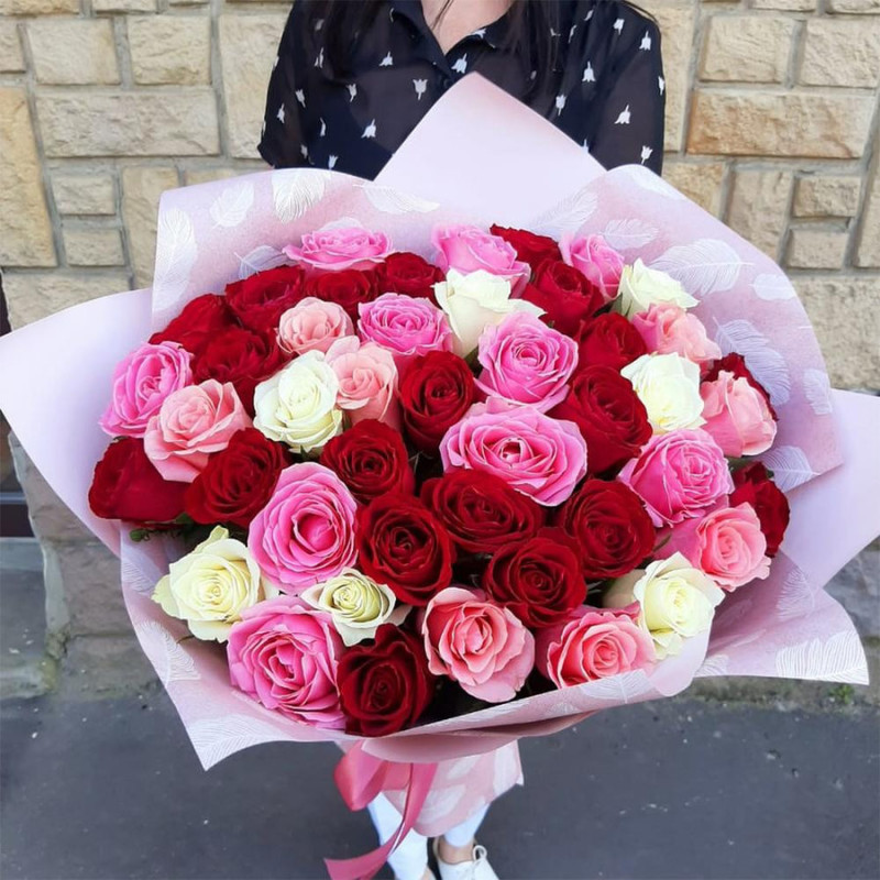 Bouquet of roses "Compliment", standart
