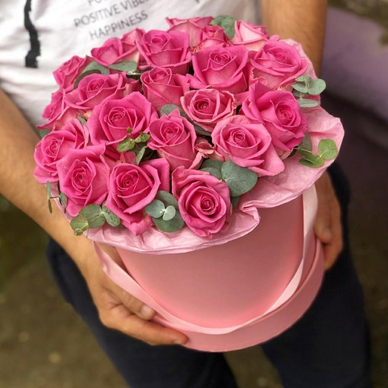 21 roses in a box, standart