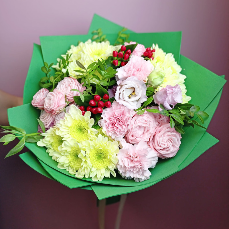 Bright bouquet for a great mood, standart