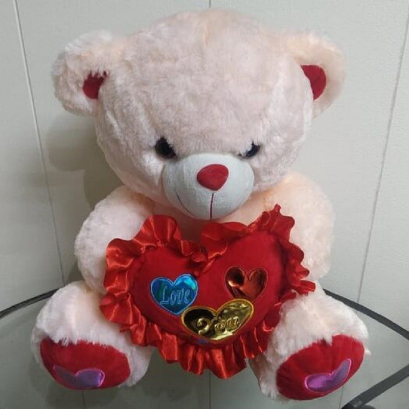 Soft toy "Bear with a heart", standart