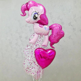 Set of Pinkie Pie balloons