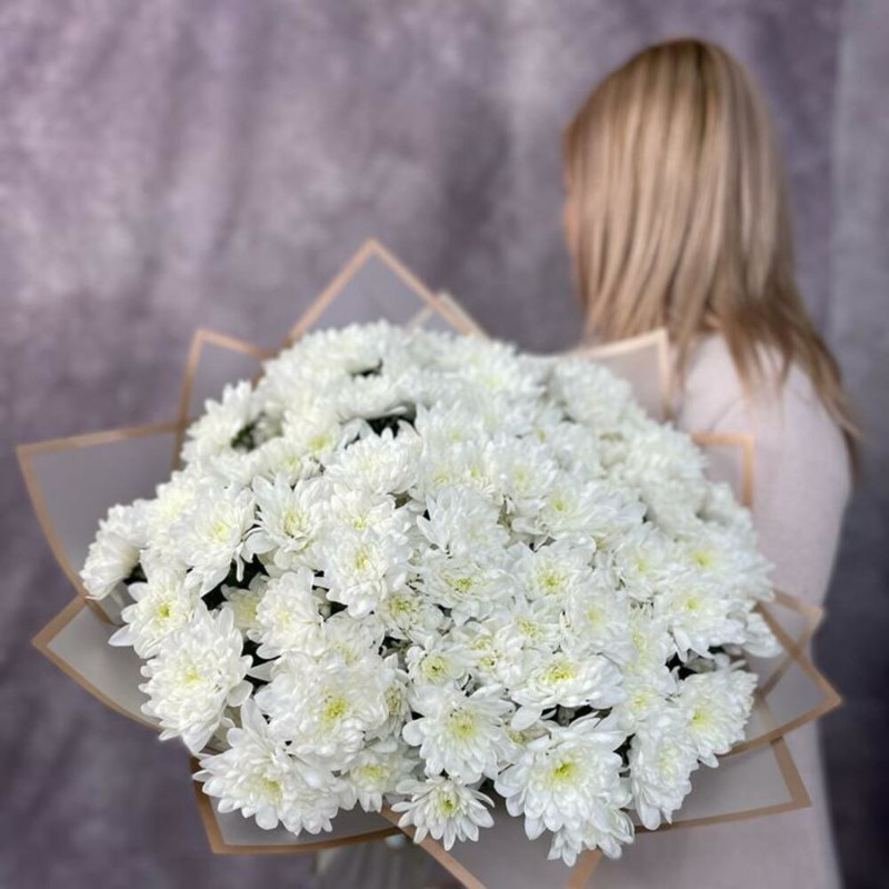 Bouquet of 25 chrysanthemums 0064649, standart