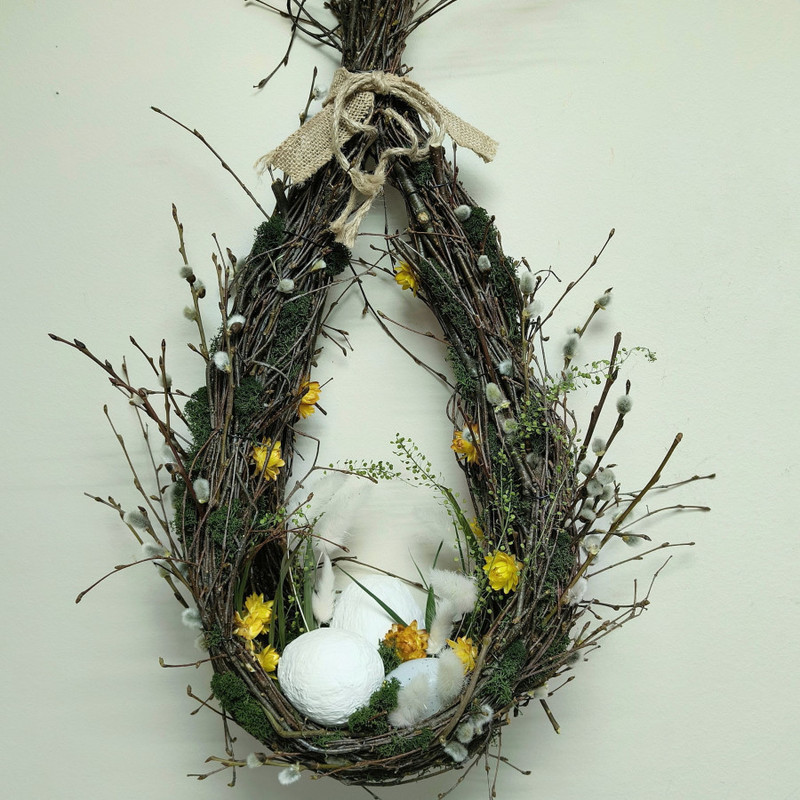 Easter wreath-basket, standart