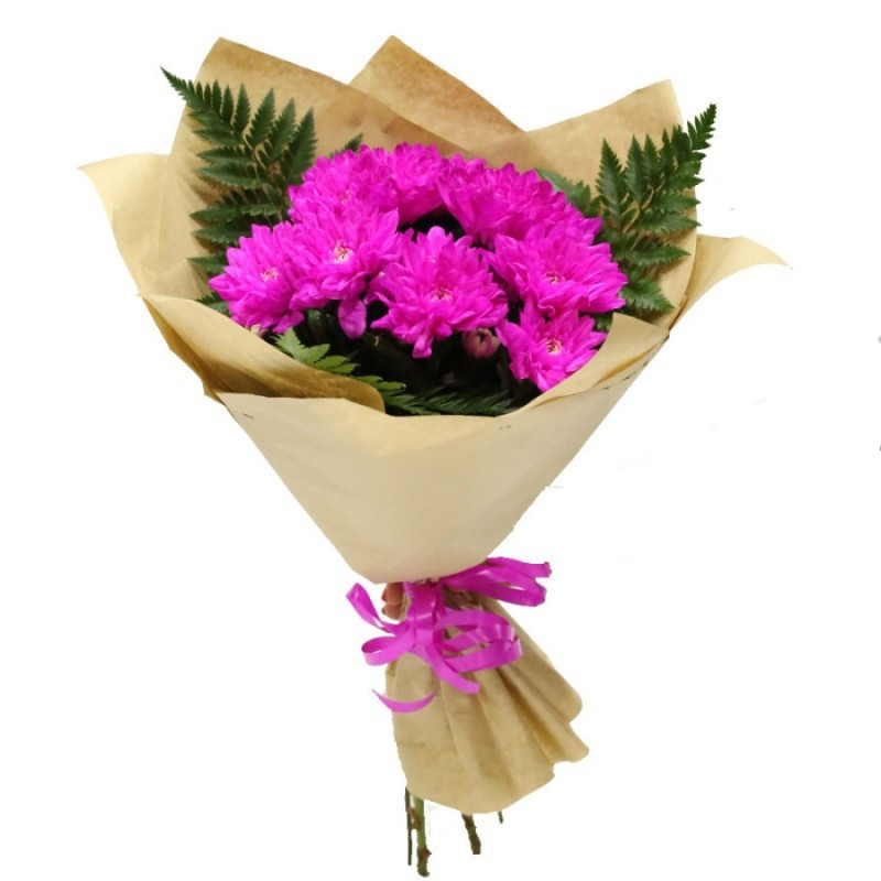 bouquet of chrysanthemums, standart