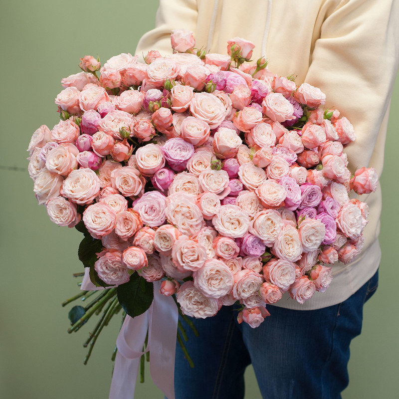 Bouquet of peony roses "Desire for Love", standart