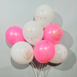 Воздушные шары для девочки