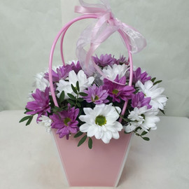 Flowers in a package