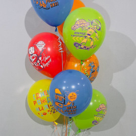 Воздушные шары с роботами