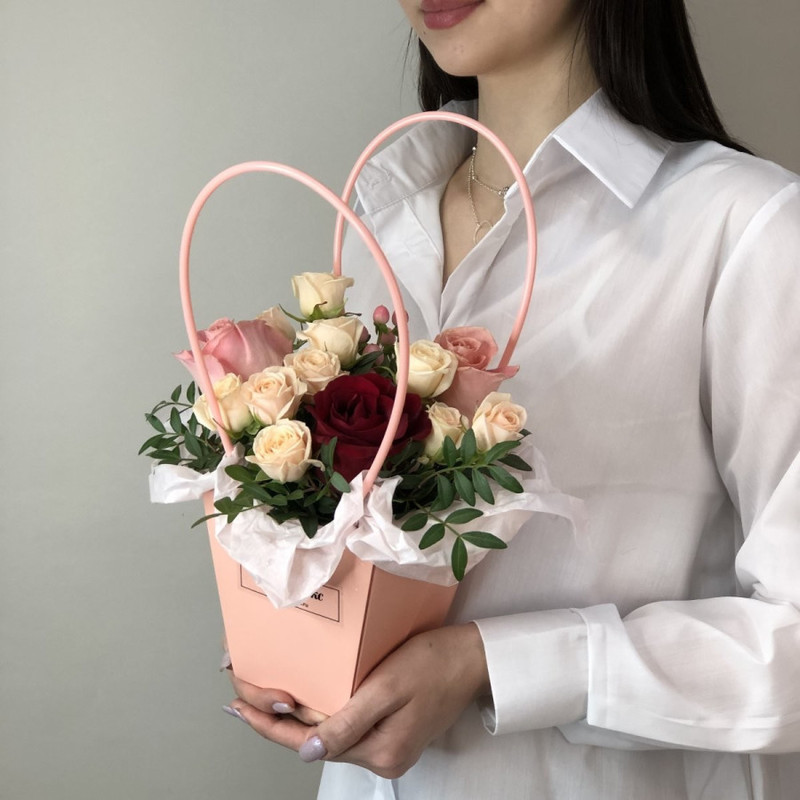 Mon Amour - flower bag, mini