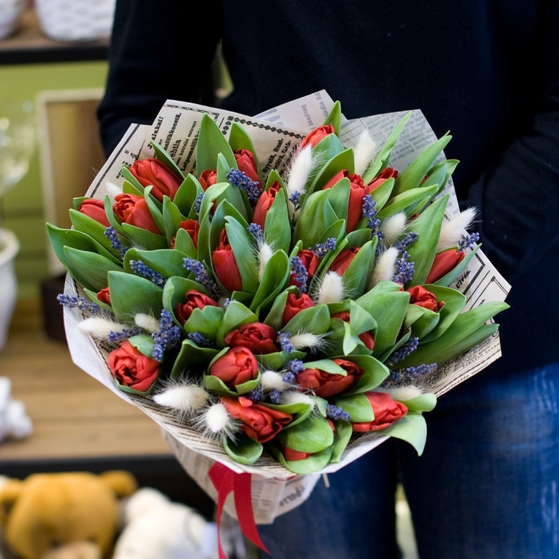 Bouquet of tulips "Maggie", standart