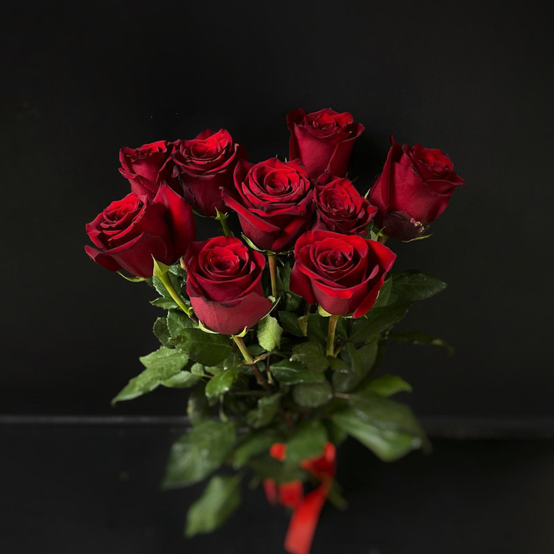 Bouquet of 9 roses (code 48), standart