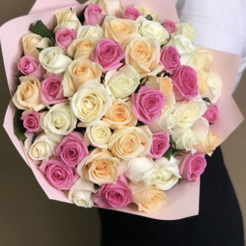 Bouquet of 51 roses mix, standart