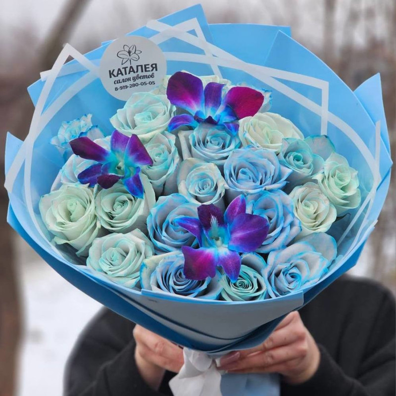blue bouquet, standart