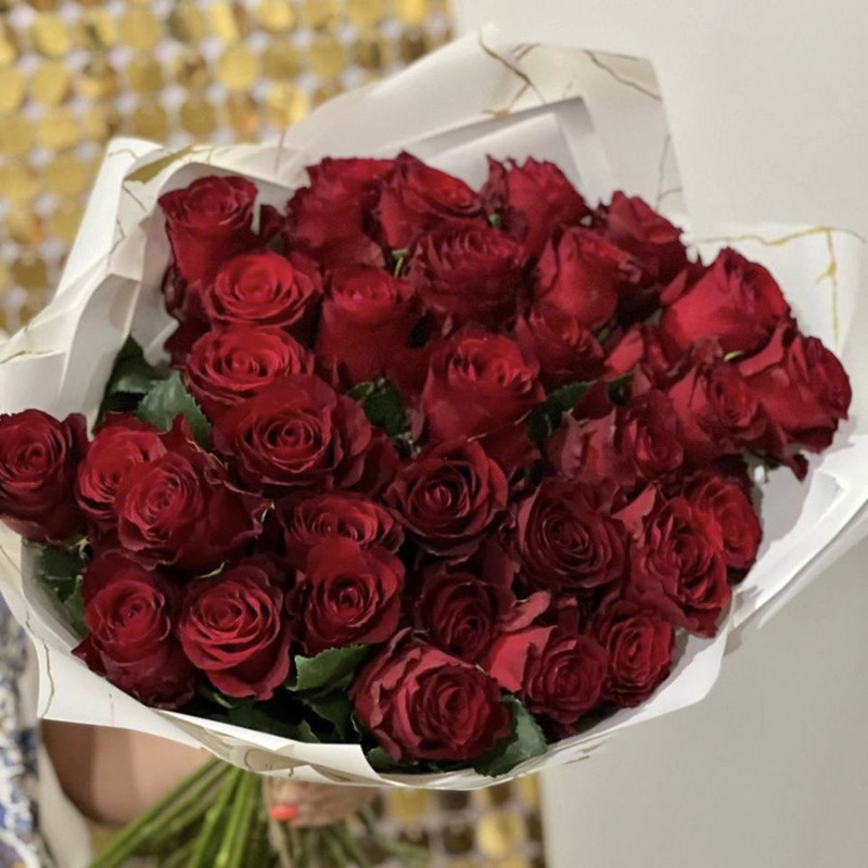 Bouquet of 35 roses, standart