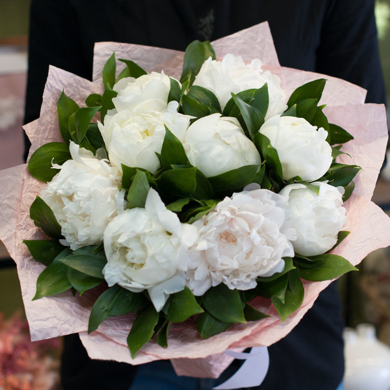Bouquet of flowers "Wonderful peonies", standart