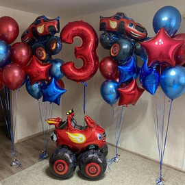Birthday balloon set