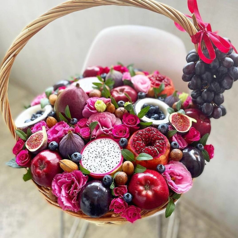 Fresh fruit basket, standart