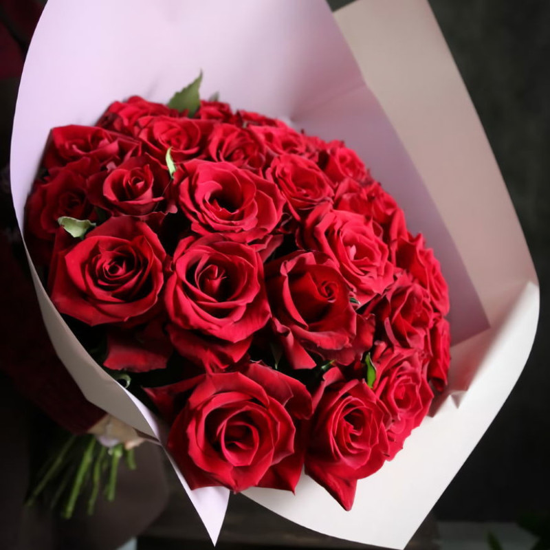 Bouquet “Roses 35 pieces”, standart