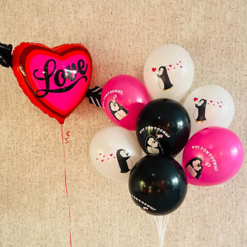Balloons for February 14, standart