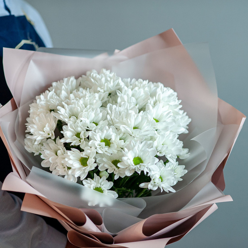 Bouquet of chrysanthemum "chamomile", standart
