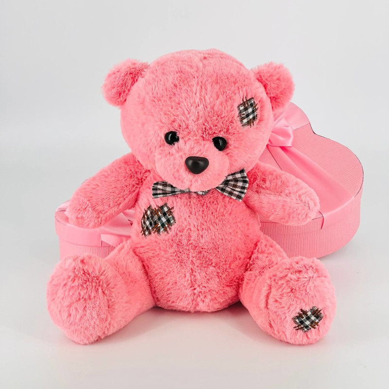 Pink teddy bear, standart
