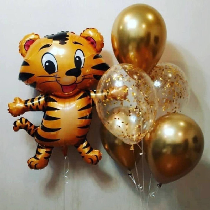 Фонтан шаров с тигром, стандартный