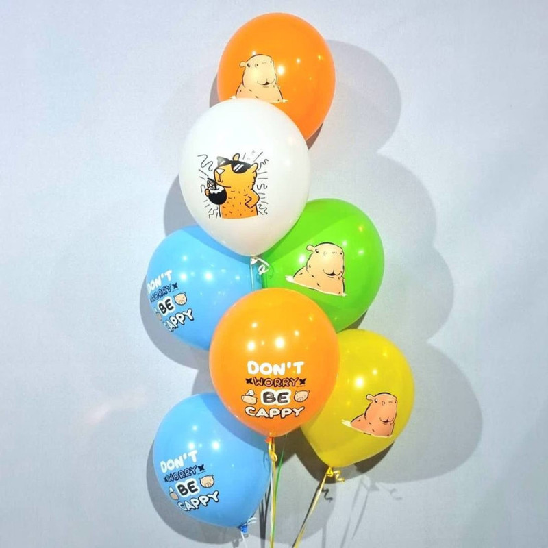 Balloons for a boy with pirates, standart