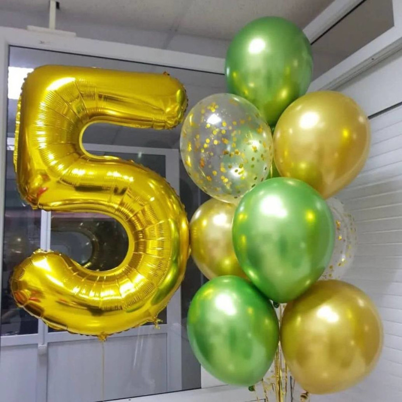 Balloons for 5 years, standart