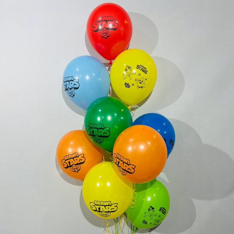 Happy birthday balloons, standart
