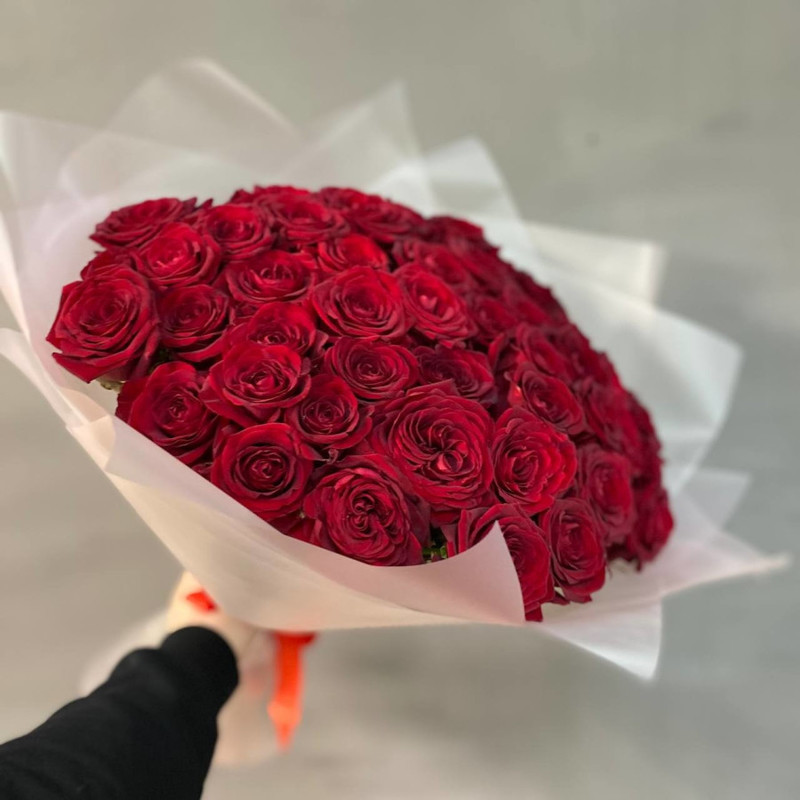 51 red roses, standart
