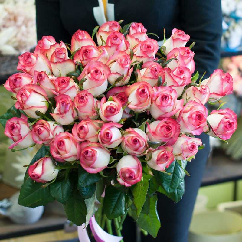 Bouquet of roses "Jumelia", standart