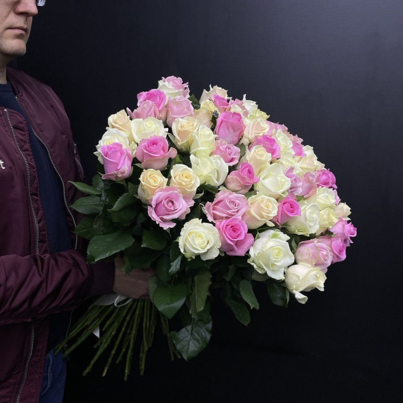 Bouquet of roses mix "Romance", standart