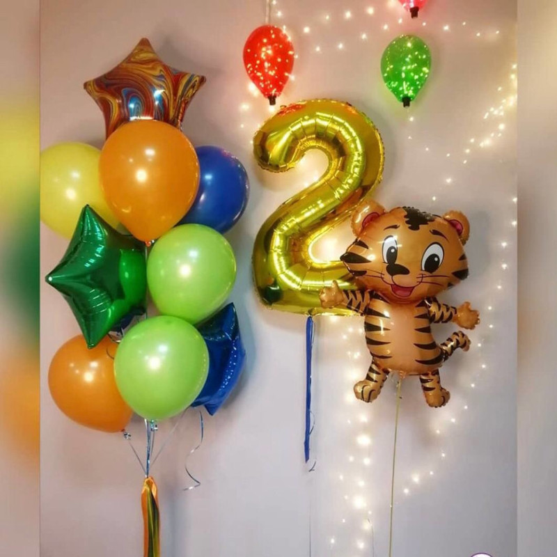Воздушные шары на ден рождения ребёнка, стандартный