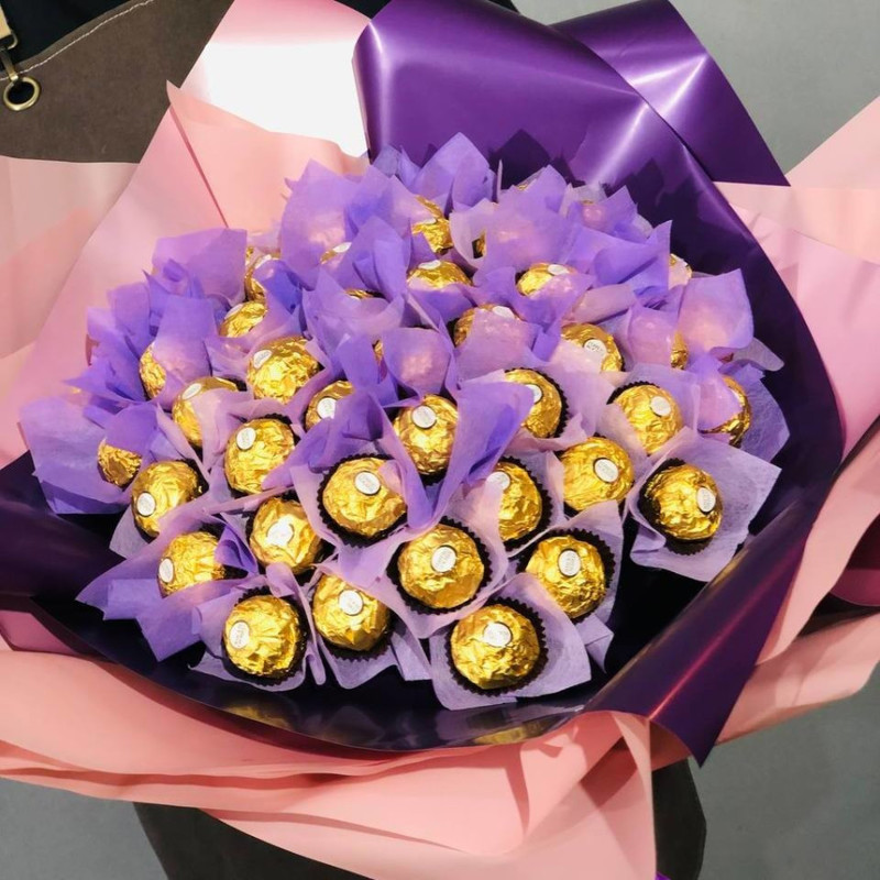 Big Bouquet of Ferrero Rocher Candies, standart