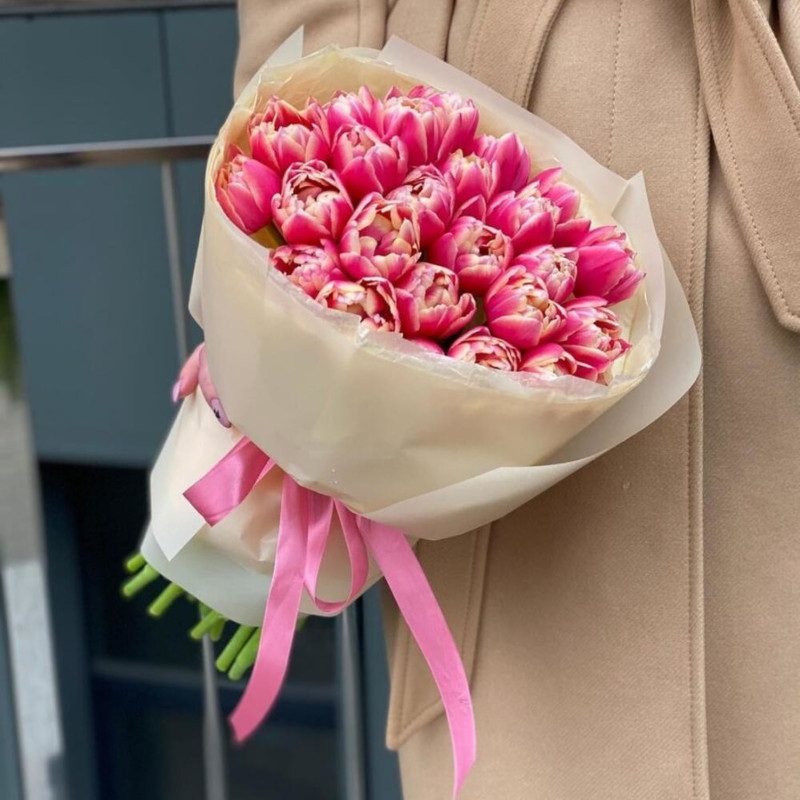 Bouquet of Pink Tulips, standart