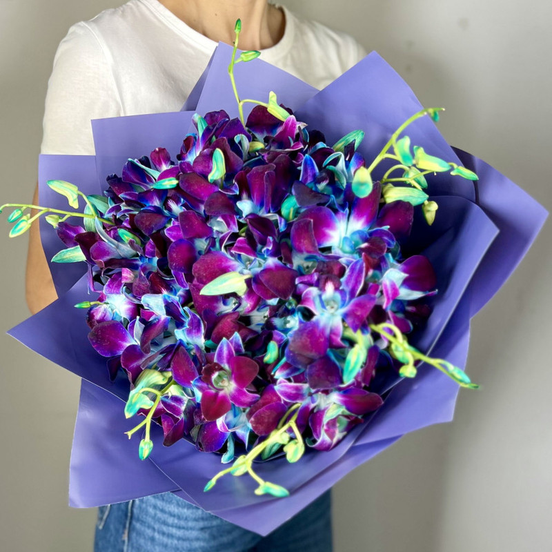 Bouquet of space orchids 55 pcs., standart