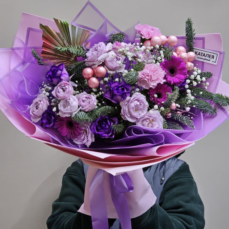 bouquet in purple, standart