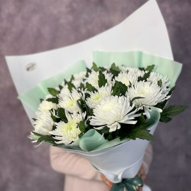 Bouquet of 15 chrysanthemums 0064647, standart