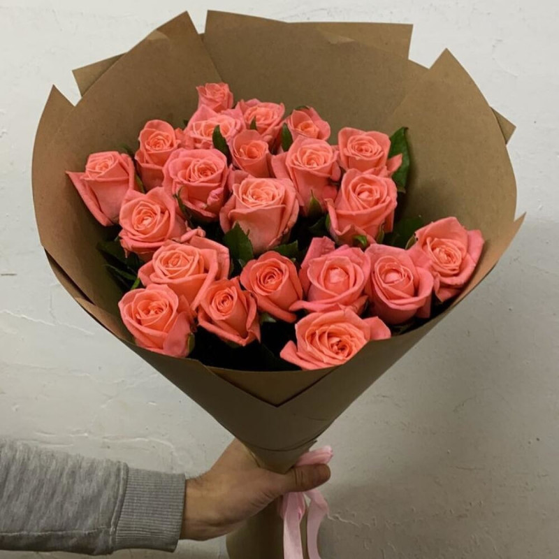 21 Rose Anna Karina 60 cm in designer packaging, standart