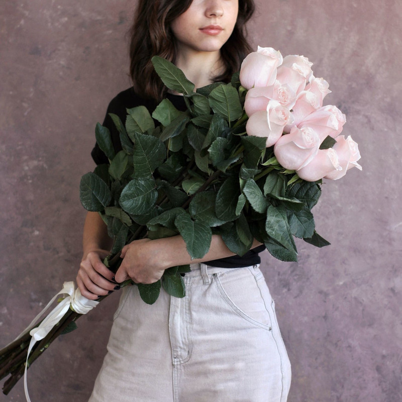 Розы голландские «Pomarosa» 11 шт. 100 см, стандартный