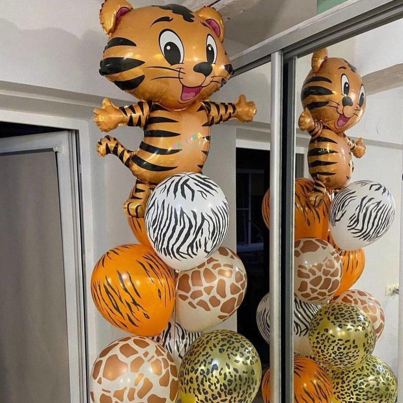 Набор шаров с тигром, стандартный