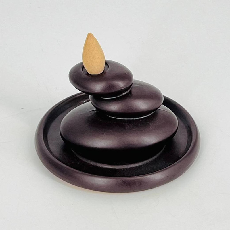 Ceramic incense stand waterfall, standart