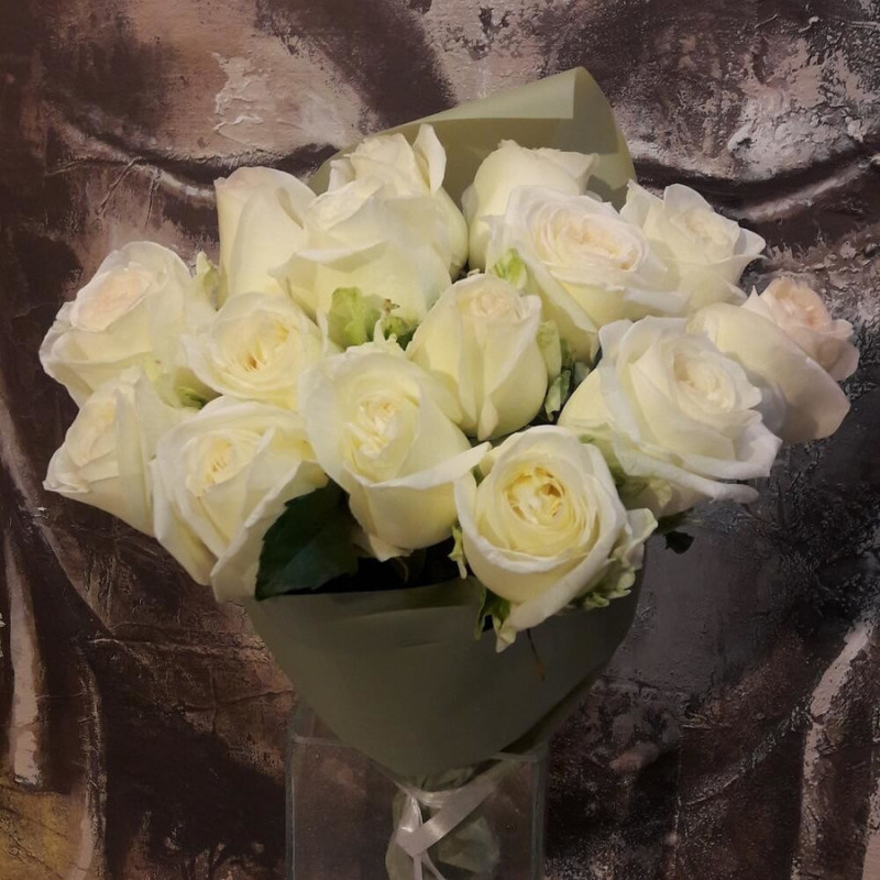 Bouquet of roses Cream, standart