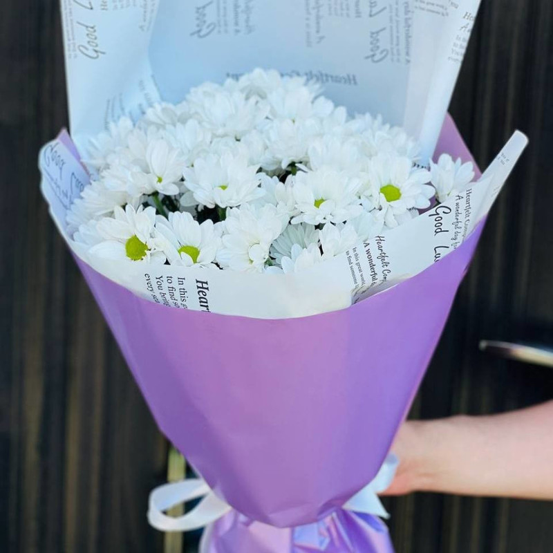A bouquet of daisies for a teacher, standart