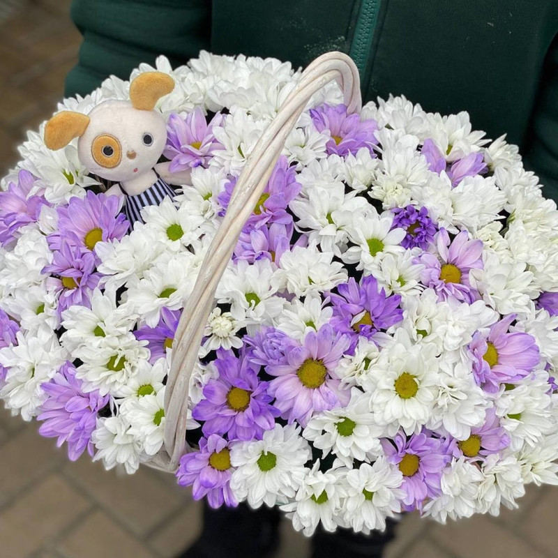 basket of flowers, standart