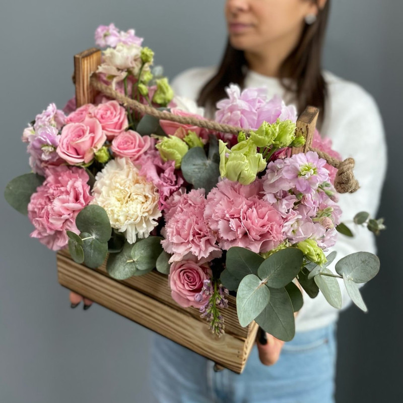 Flower box “Romantic evening”, standart