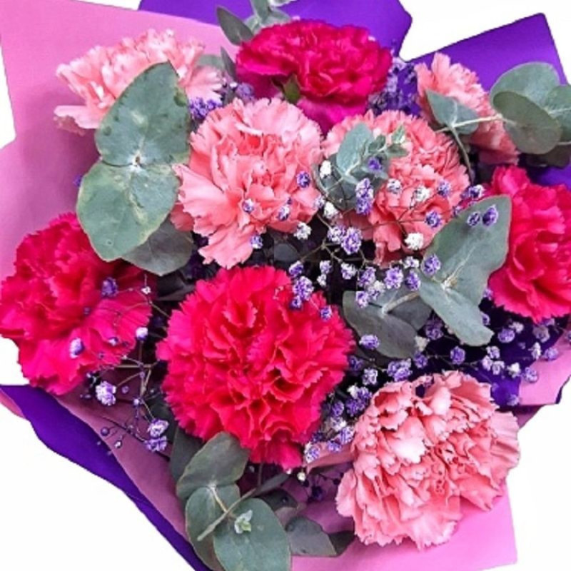Bouquet of carnations, standart